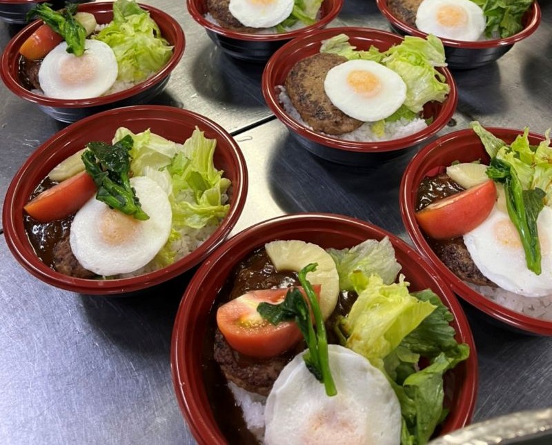 勉強合宿 食事例